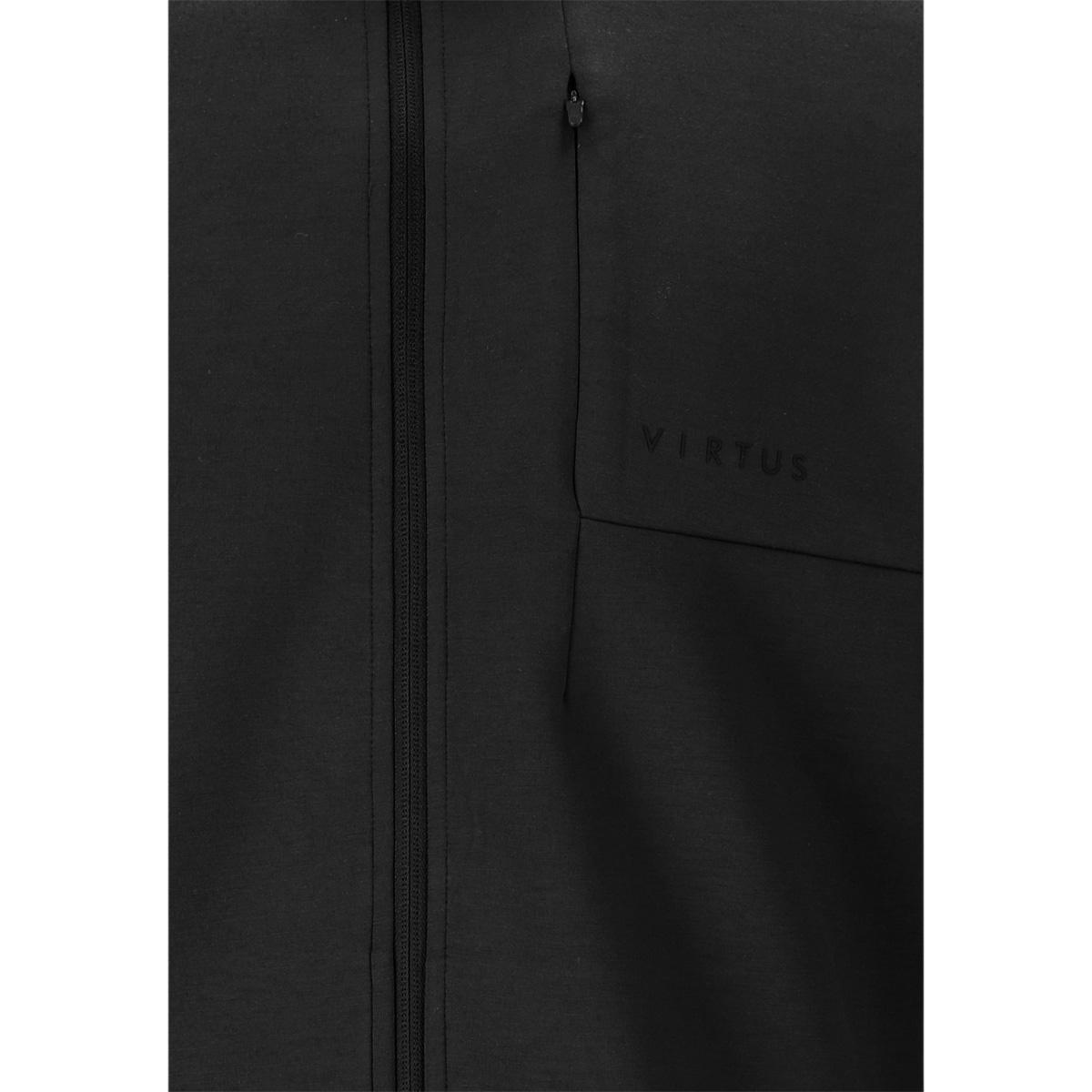 Virtus Taro Full Zip Sweatshirt Herre Black