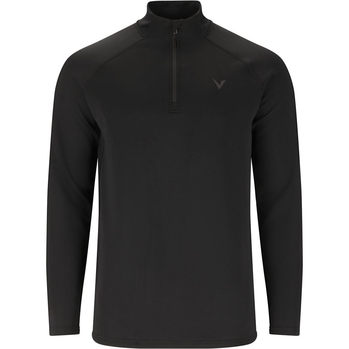 Virtus Josen Half Zip Midlayer Træningstrøje Herre Black