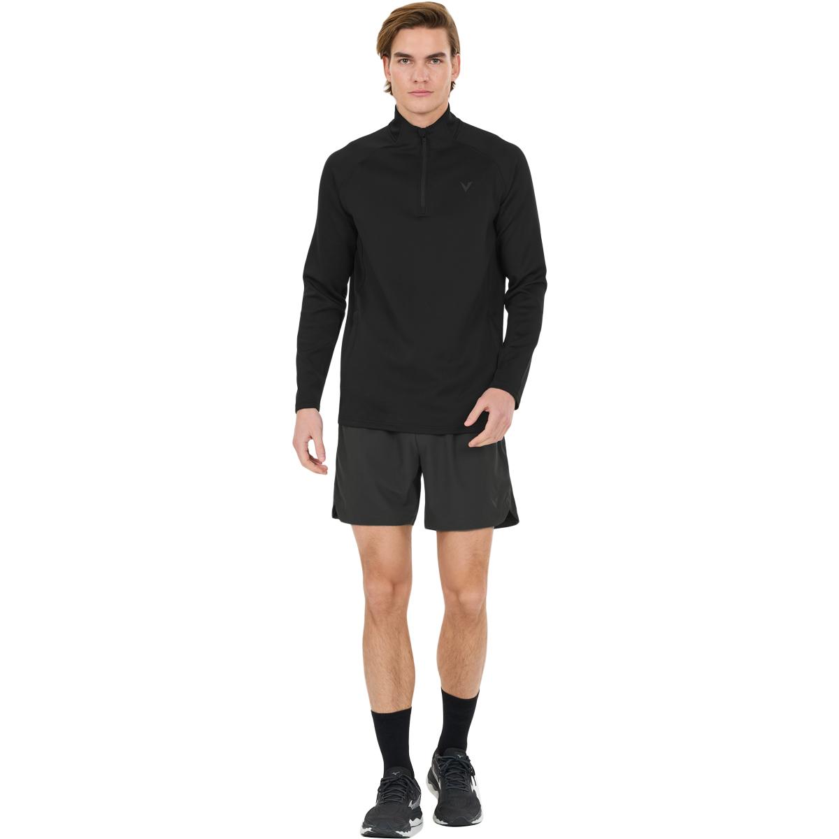 Virtus Josen Half Zip Midlayer Træningstrøje Herre Black