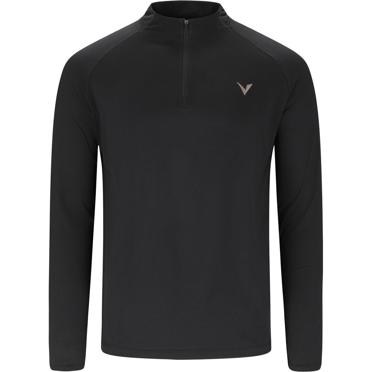 Virtus Ohioen Half Zip Midlayer Træningstrøje Herre Black