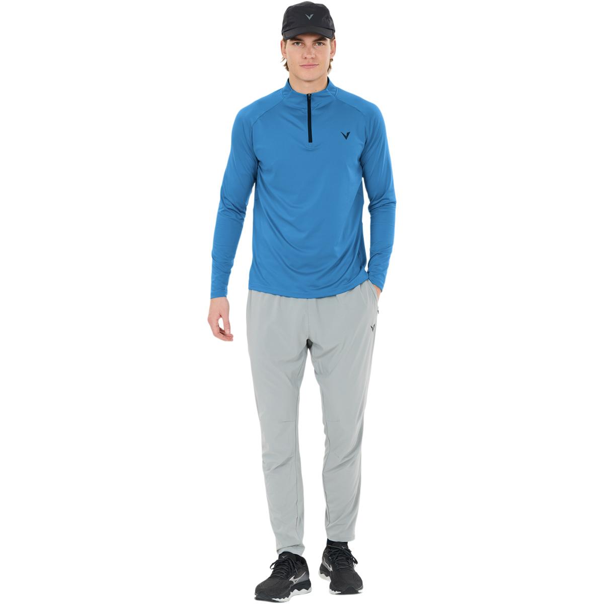 Virtus Ohioen Half Zip Midlayer Træningstrøje Herre Sea of Belize