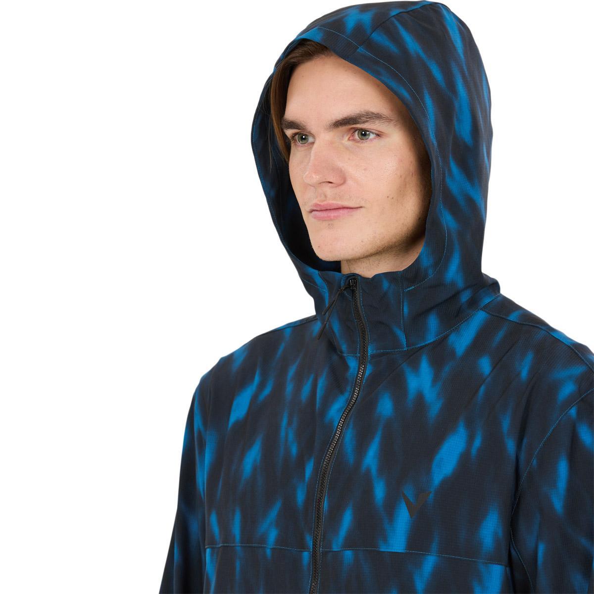 Virtus Paoni AOP Løbejakke Herre Blue Northern Lights