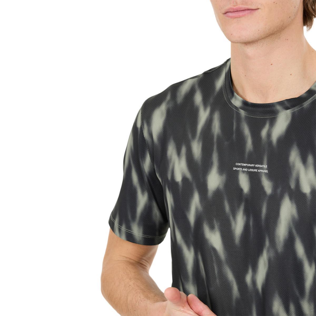 Virtus Altoni AOP Trænings T-shirt Herre Green Northern Lights