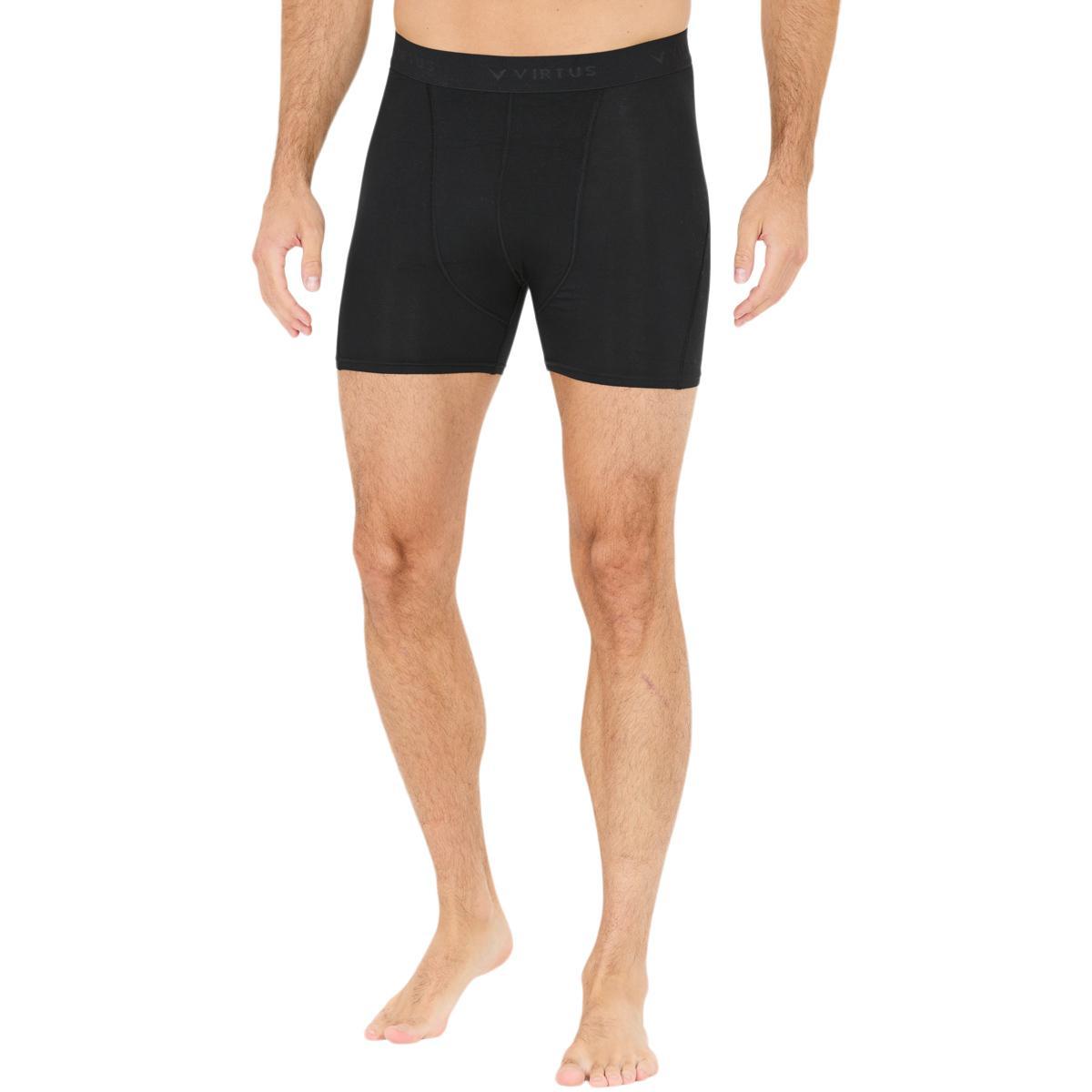 Virtus Mans 3-Pack Boxershorts Herre Black