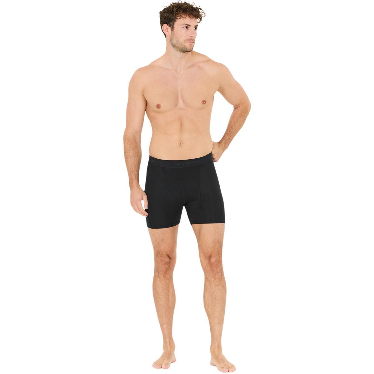 Virtus Mans 3-Pack Boxershorts Herre Black