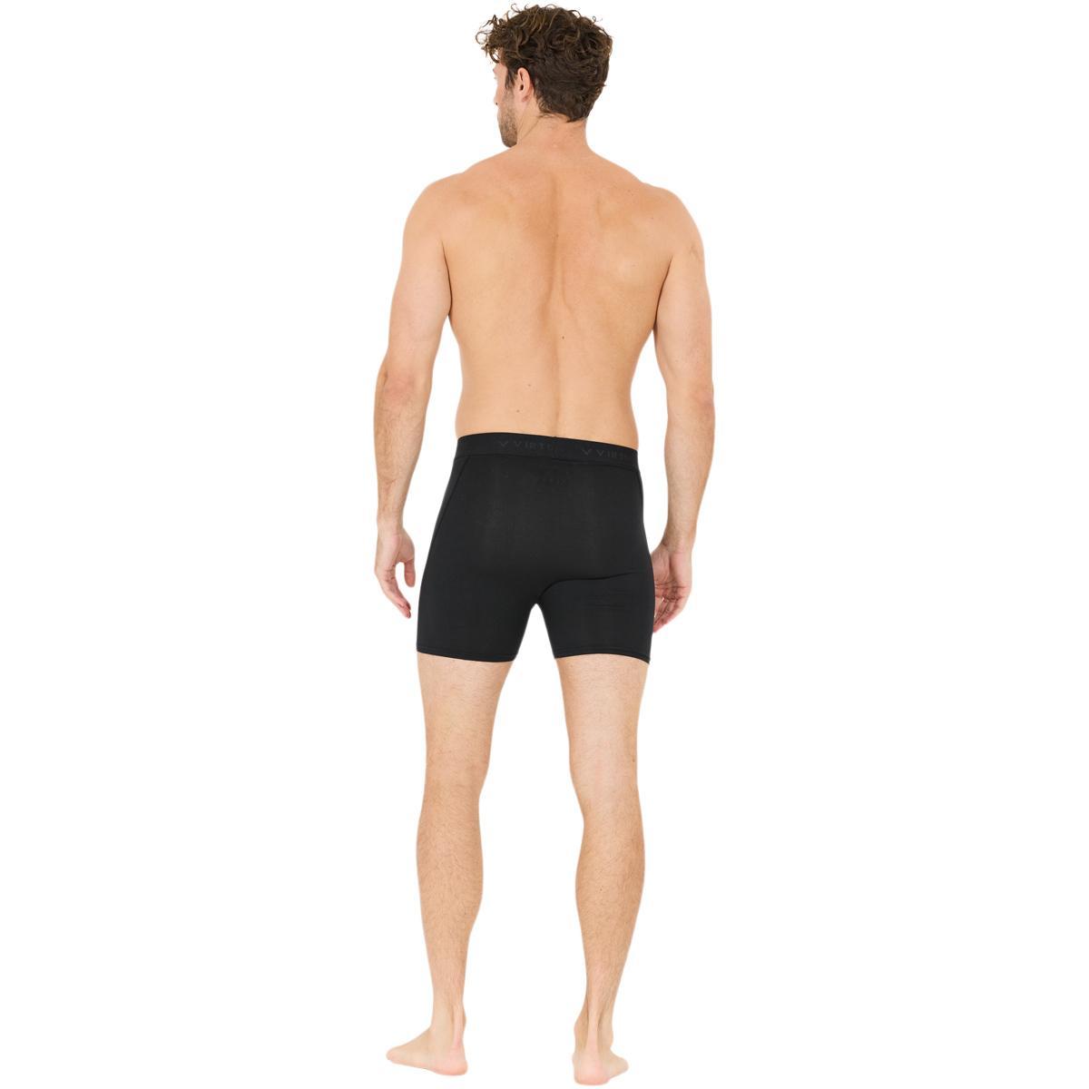 Virtus Mans 3-Pack Boxershorts Herre Black