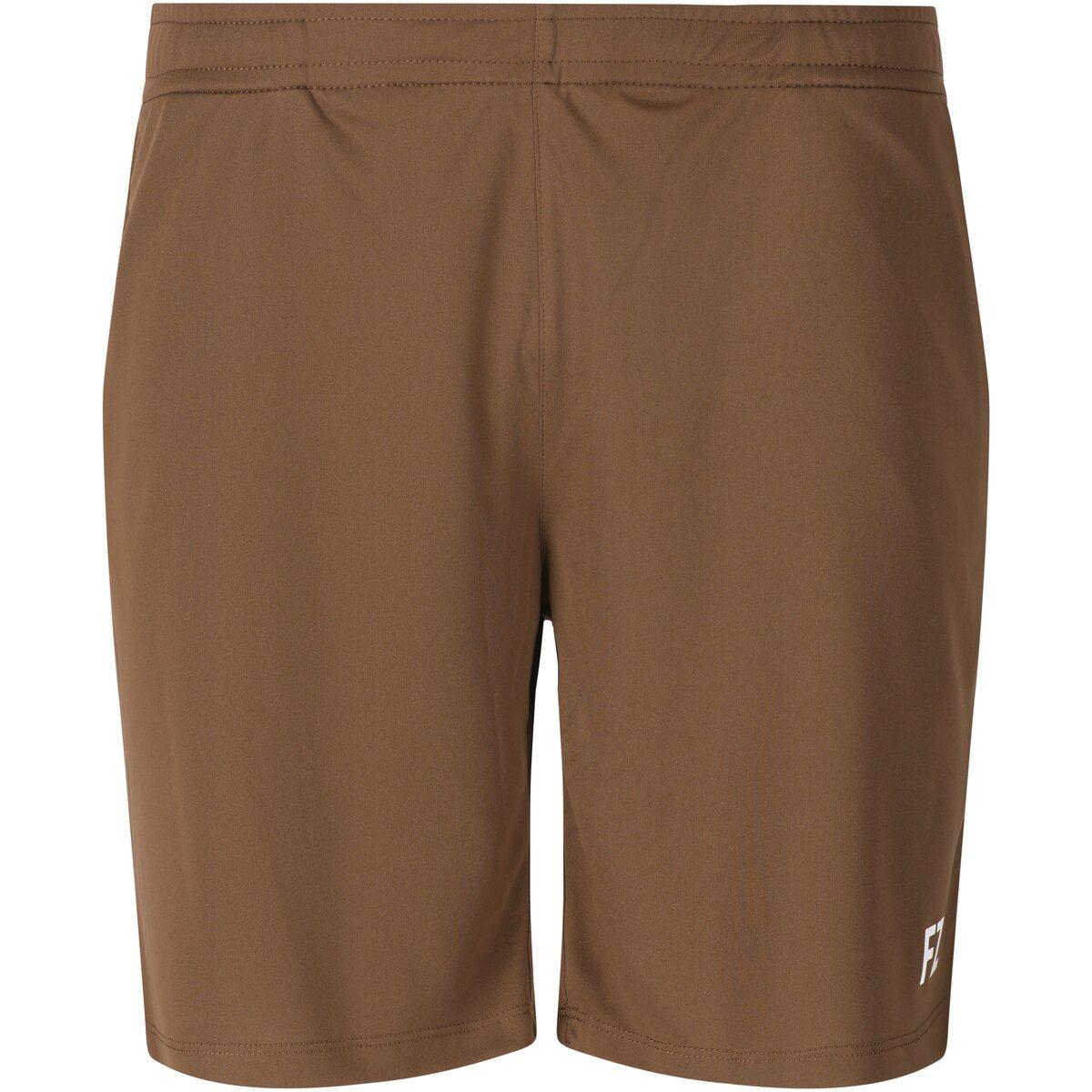 FZ FORZA Landos v2 Badmintonshorts Herre Dark Earth