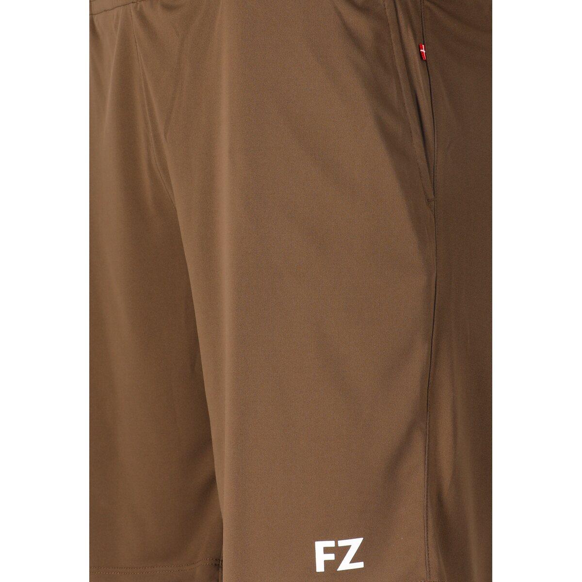 FZ FORZA Landos v2 Badmintonshorts Herre Dark Earth