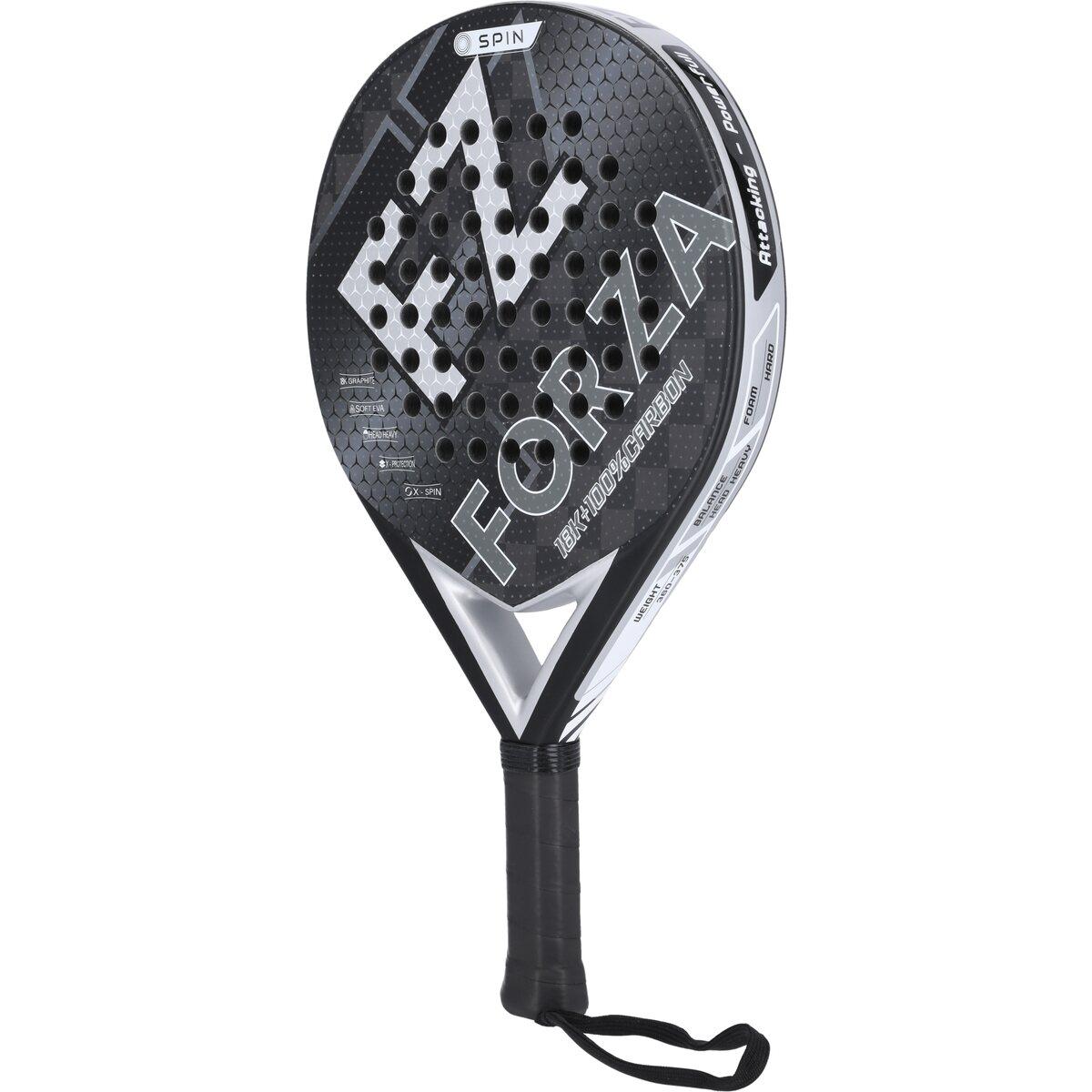 FZ FORZA Brace Spin Padelracket Black