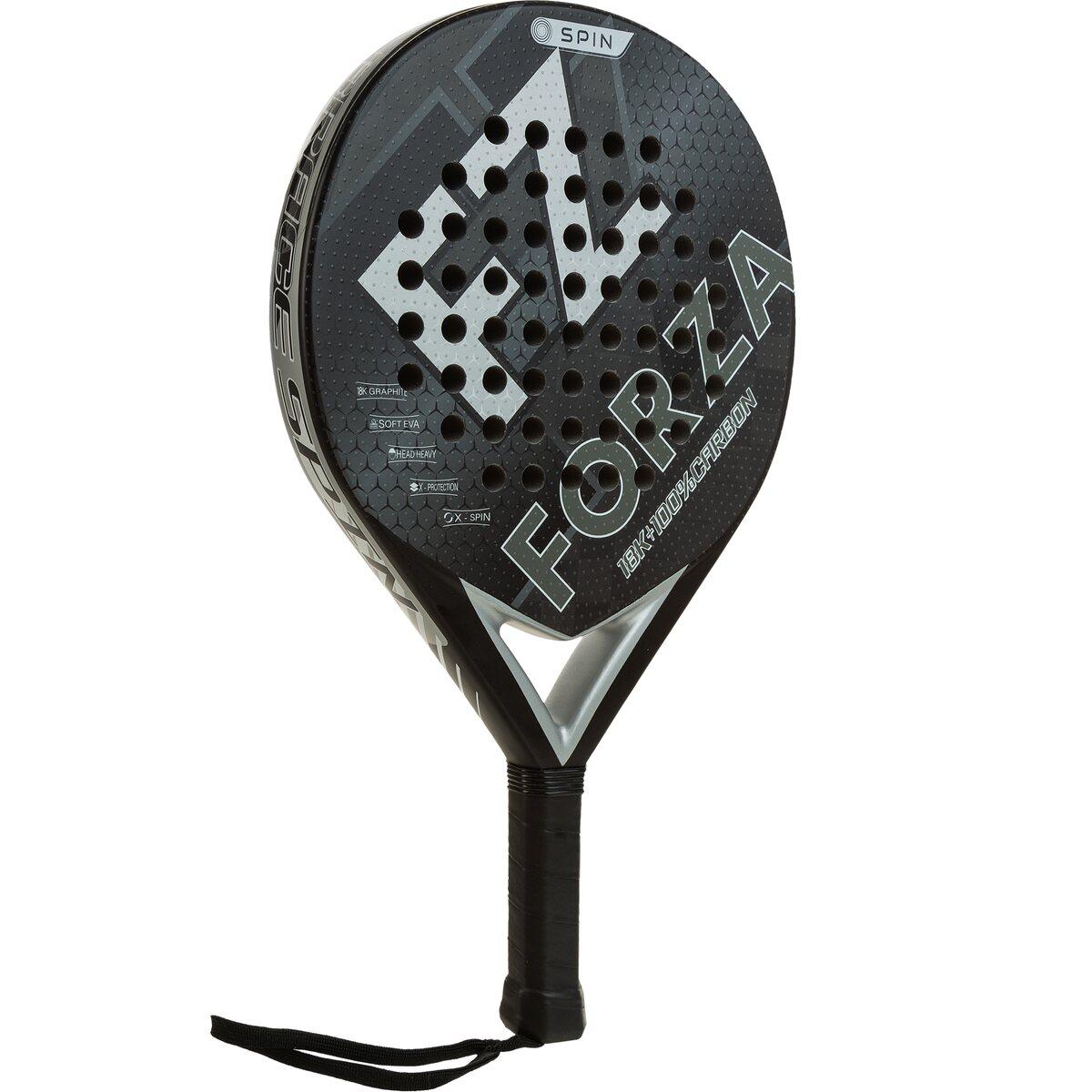 FZ FORZA Brace Spin Padelracket Black