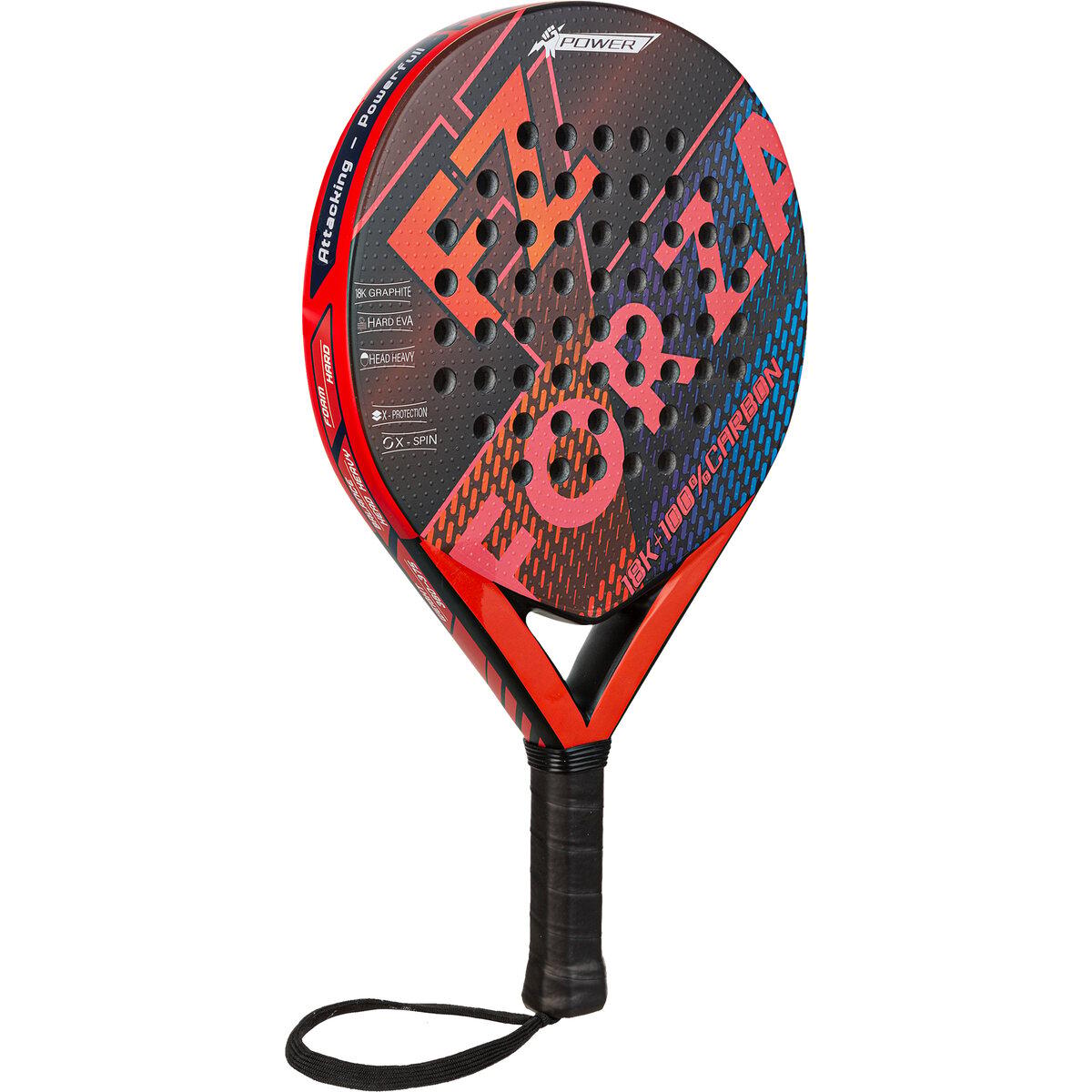 FZ FORZA Brace Spin Padelbat Poppy