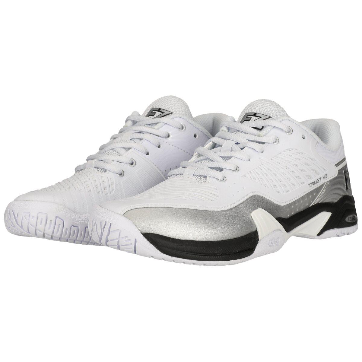 FZ FORZA Trust v3 Badmintonsko Herre White/Silver