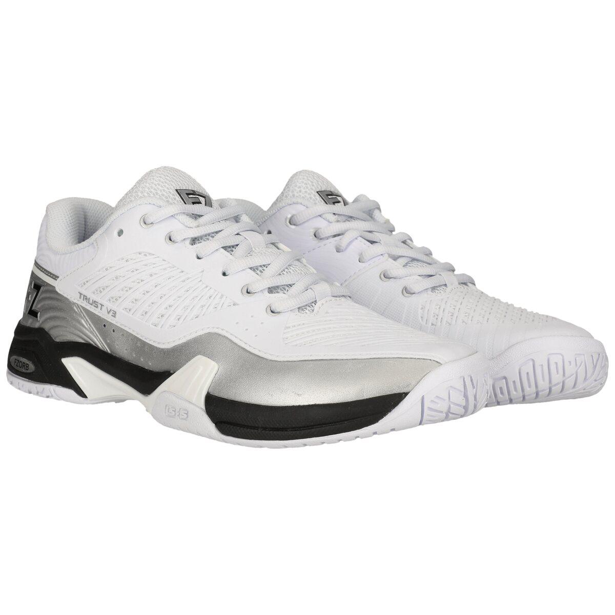 FZ FORZA Trust v3 Badmintonsko Herre White/Silver
