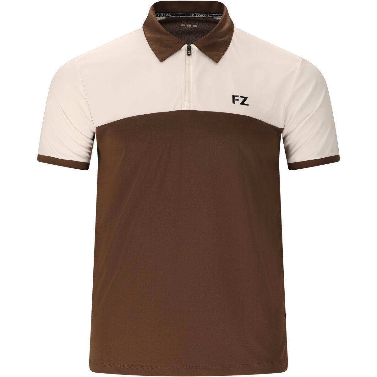 FZ FORZA PR2613 Badminton Polo T-skjorte Herre Dark Earth