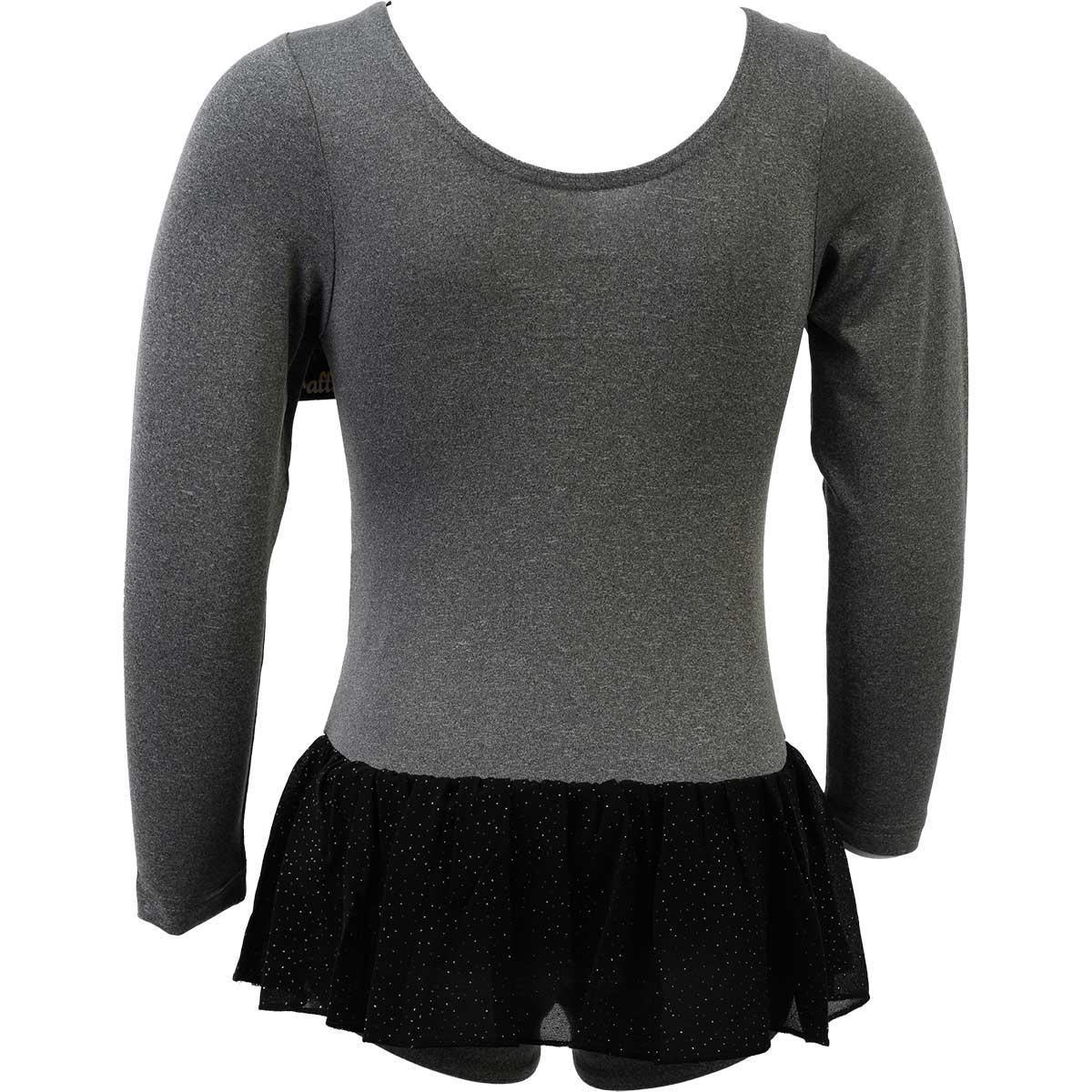Graffiti Lacey Gymnastikdragt Børn Dark Grey Melange