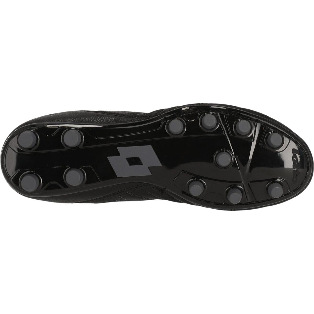 LOTTO Stadio 300 III FG Fodboldstøvler All Black/Asphalt