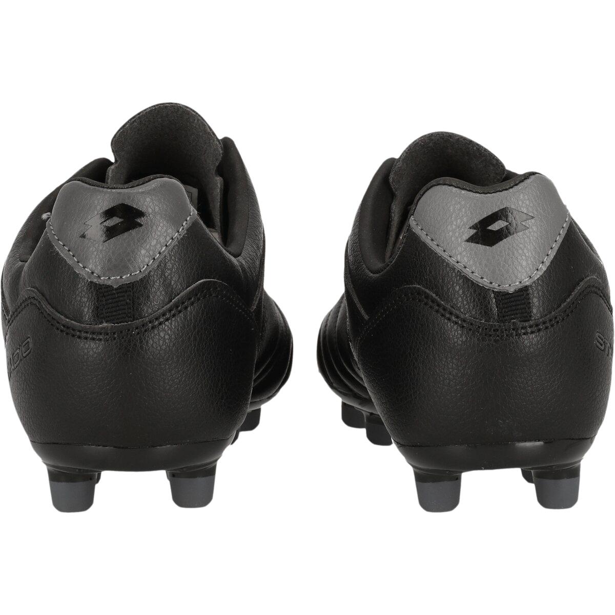 LOTTO Stadio 300 III FG Fodboldstøvler All Black/Asphalt