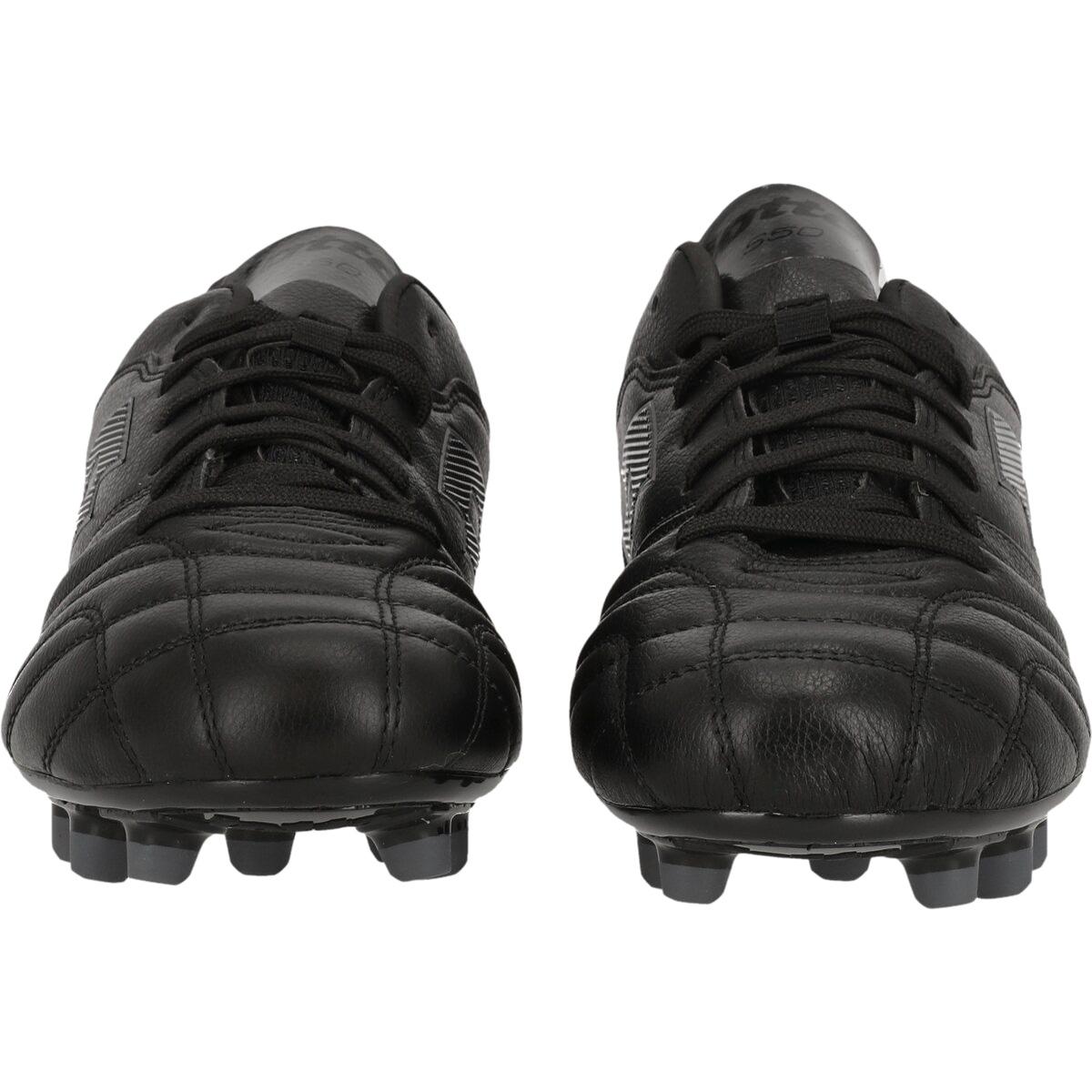 LOTTO Stadio 300 III FG Fodboldstøvler All Black/Asphalt