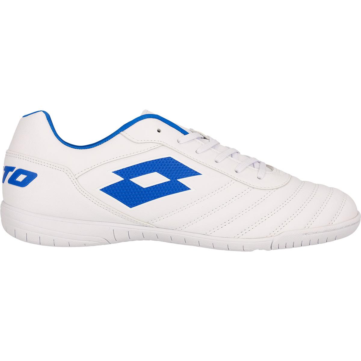 LOTTO Milano 700 IN Fodboldsko All White/Pacific Blue