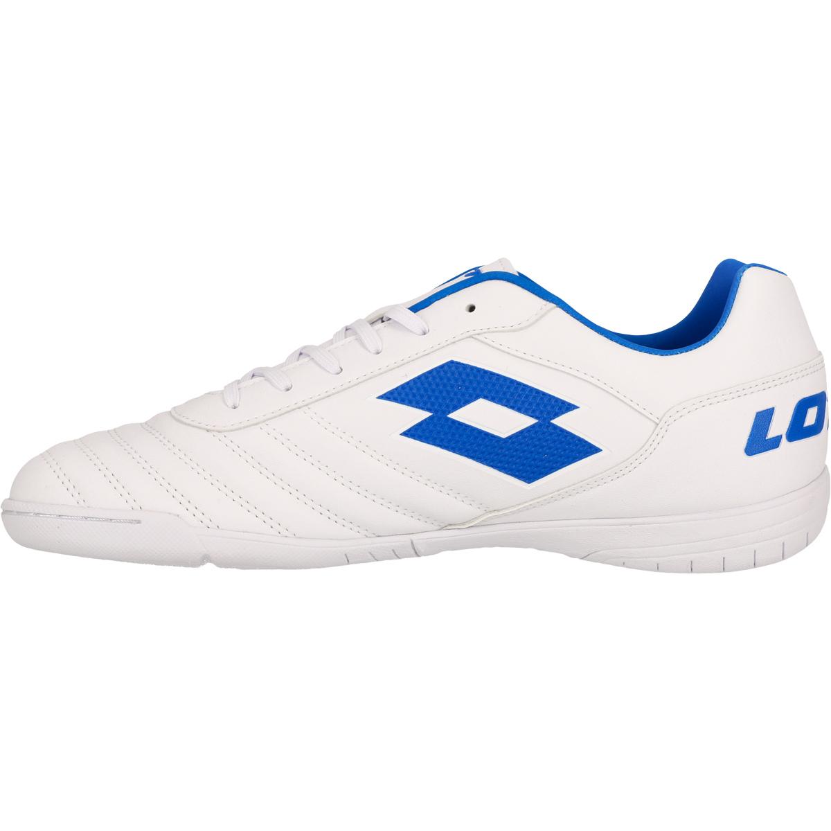 LOTTO Milano 700 IN Fodboldsko All White/Pacific Blue