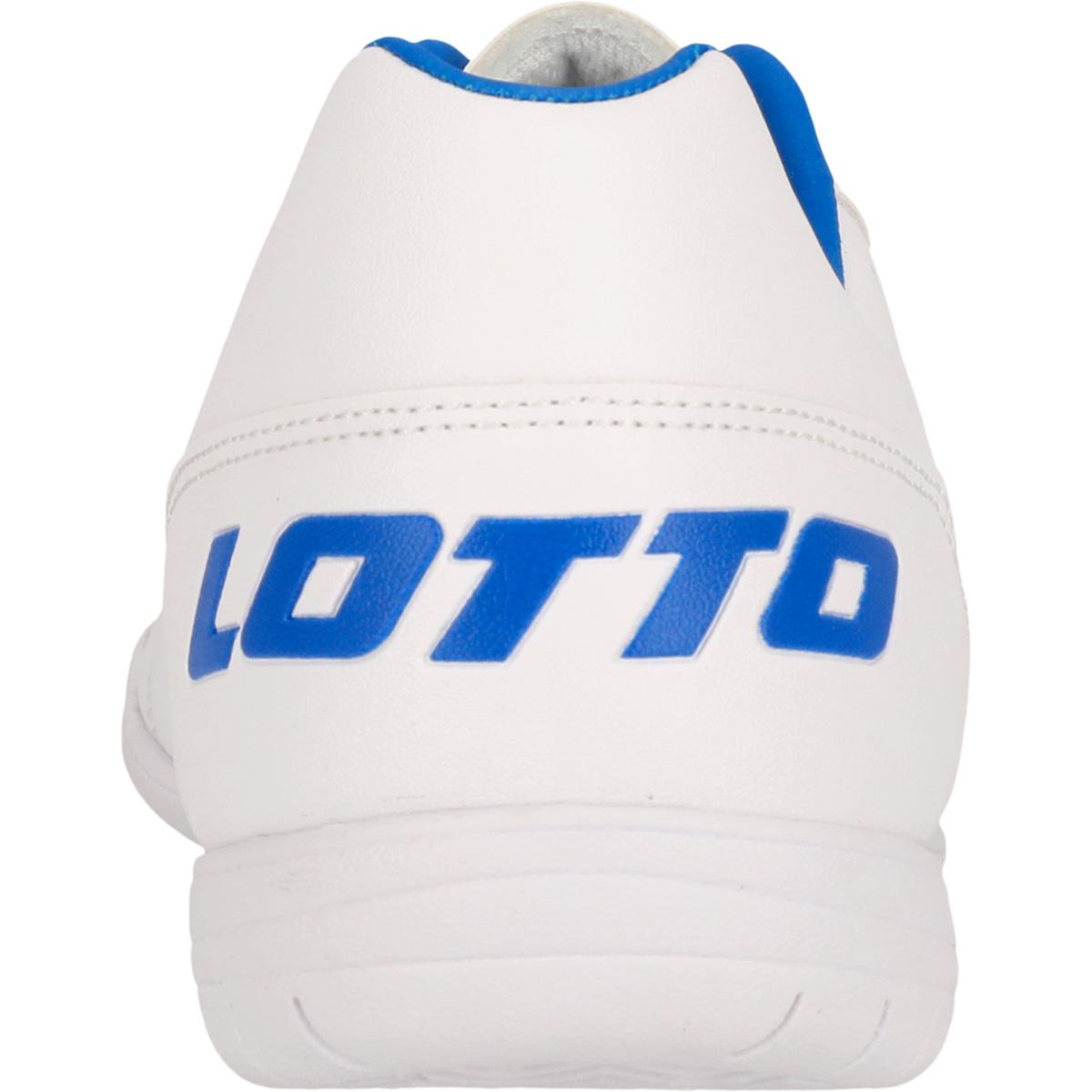 LOTTO Milano 700 IN Fodboldsko All White/Pacific Blue