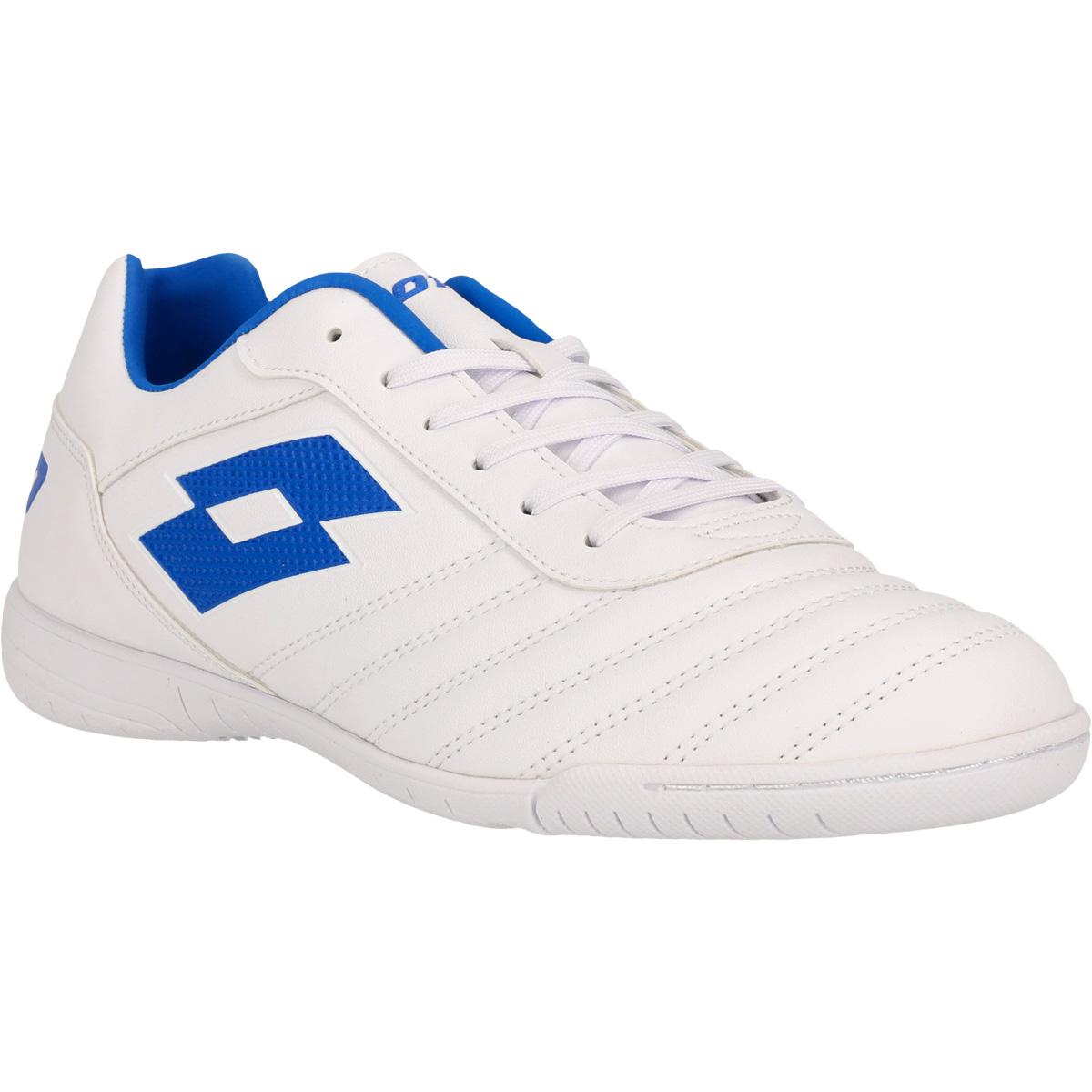 LOTTO Milano 700 IN Fodboldsko All White/Pacific Blue