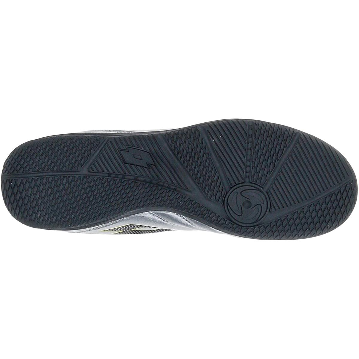 LOTTO Milano 700 IN Fodboldsko Silver Metal 2/All Black/Acaci