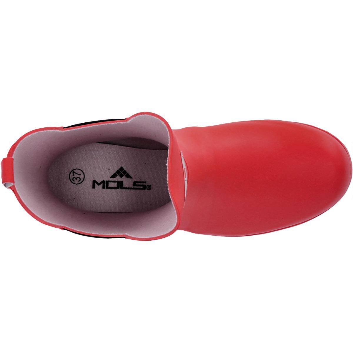 Mols Suburbs Gummistøvler Dame Haute Red