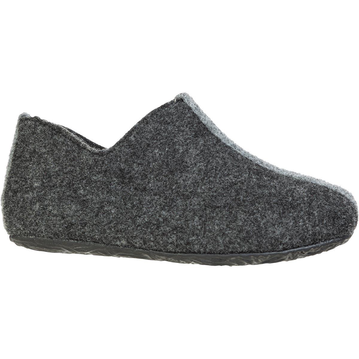Mols Shima Filt Tøfler Barn Dark Grey Melange
