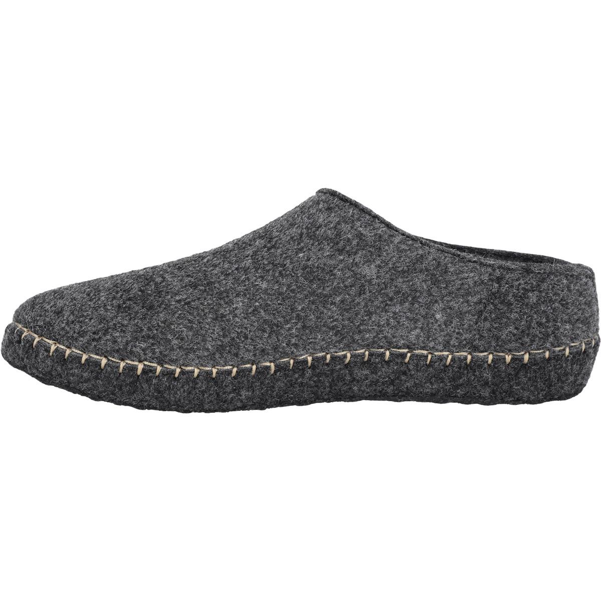 Mols Sinaka Filt Tøfler Dark Grey Melange