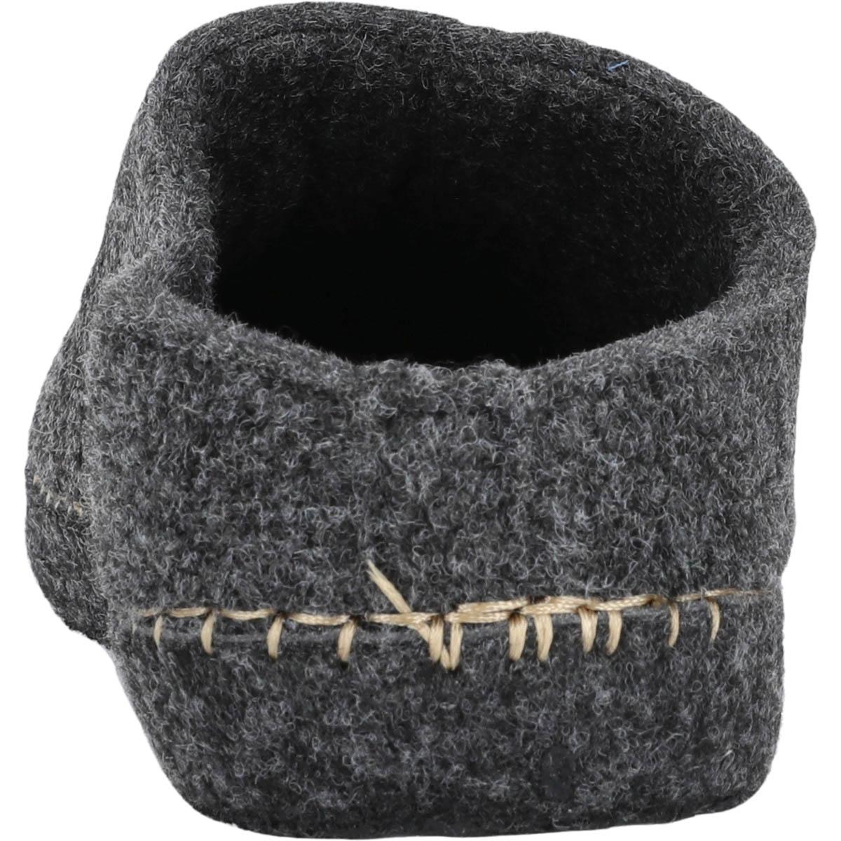 Mols Sinaka Filt Tøfler Dark Grey Melange