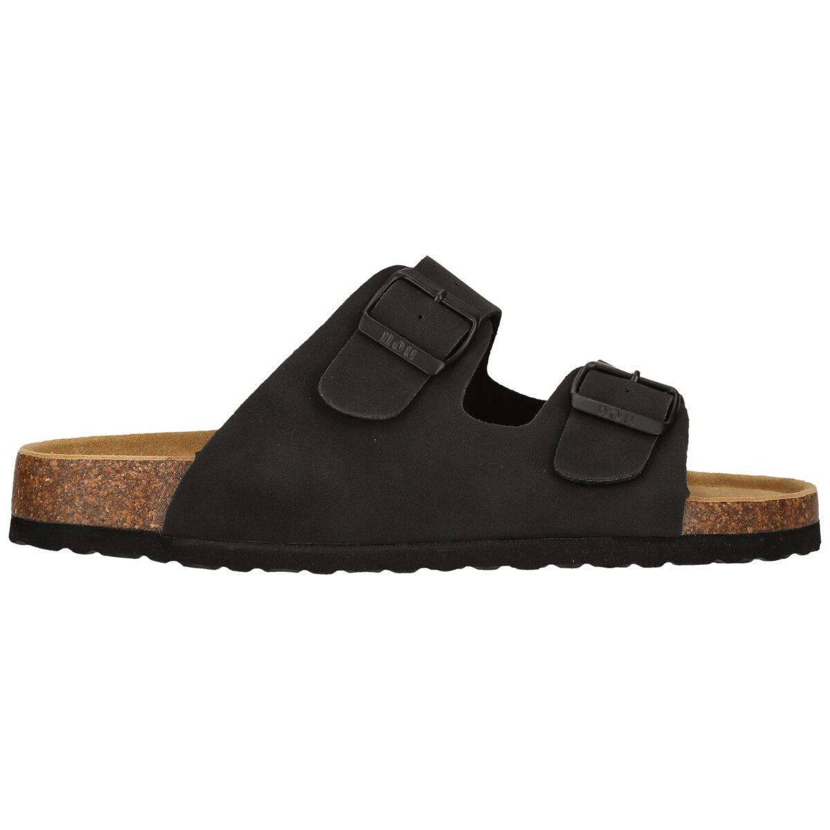 NOU Shawnee Korksandaler Herre Black Mat