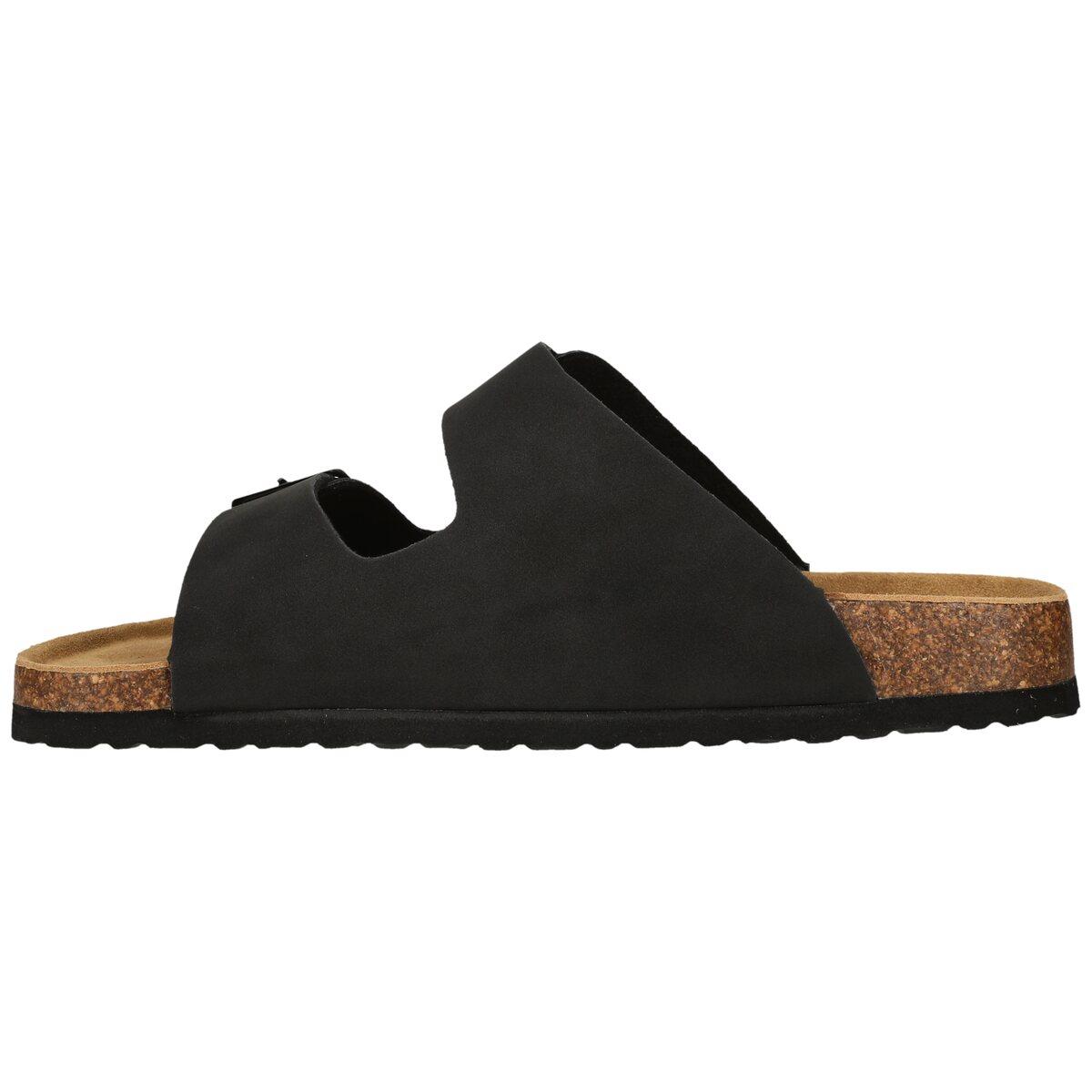 NOU Shawnee Korksandaler Herre Black Mat