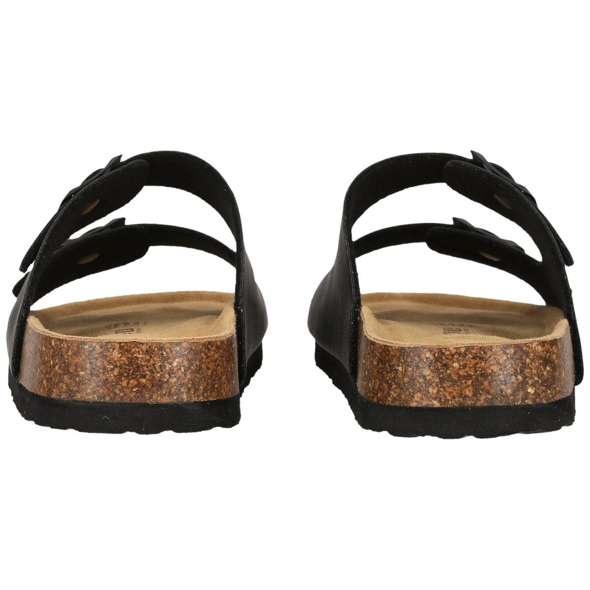NOU Whitehill Korksandaler Dame Black Mat
