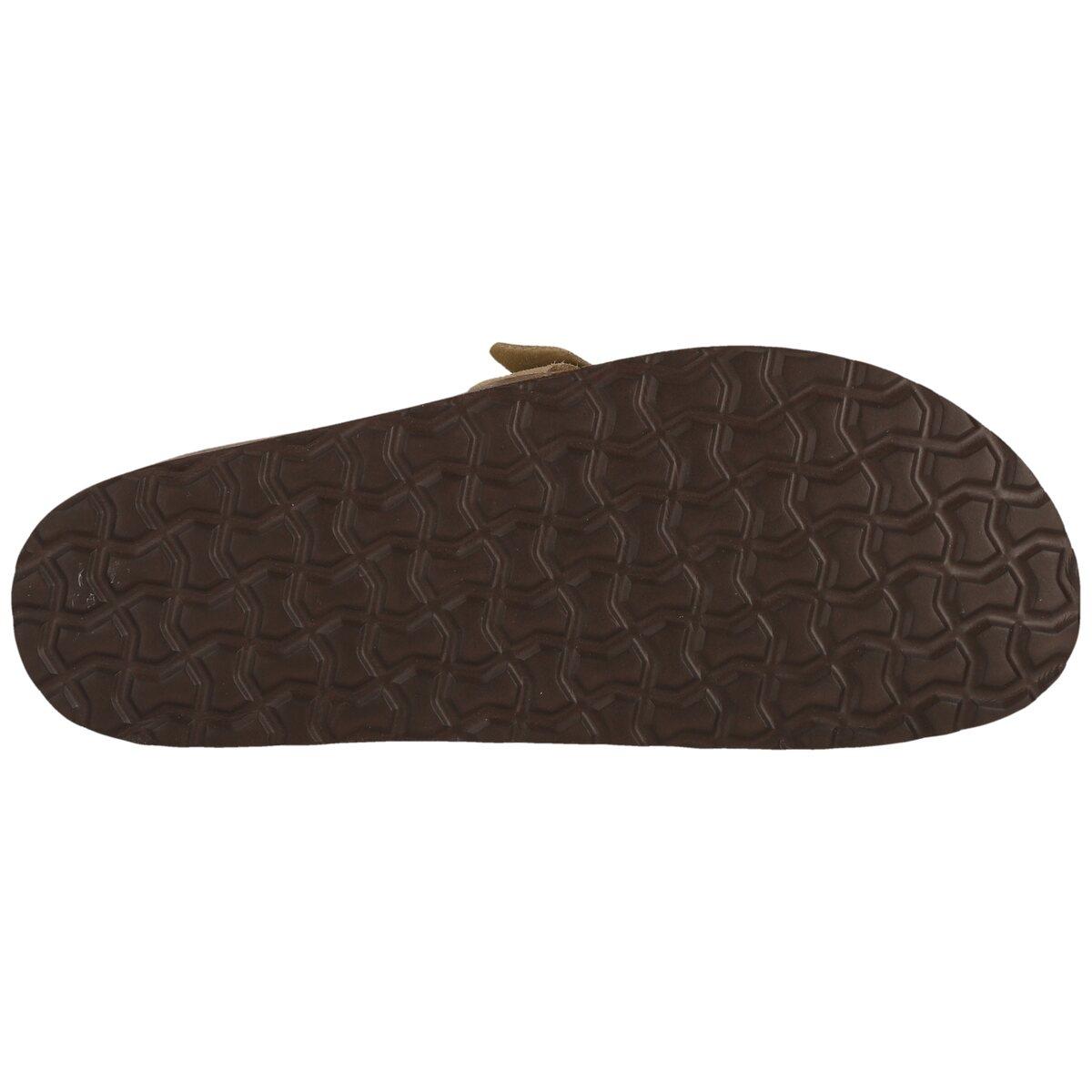 NOU Emilian Leather Kork Mokkasiner Dame Timber Wolf