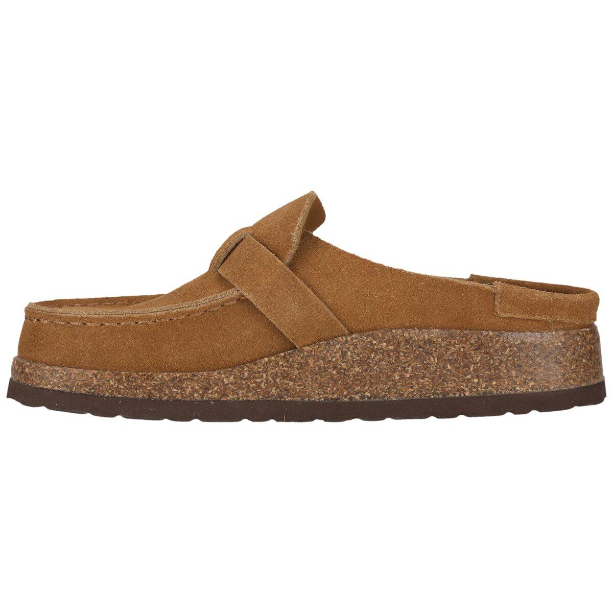 NOU Emilian Leather Kork Mokkasiner Dame Toffee