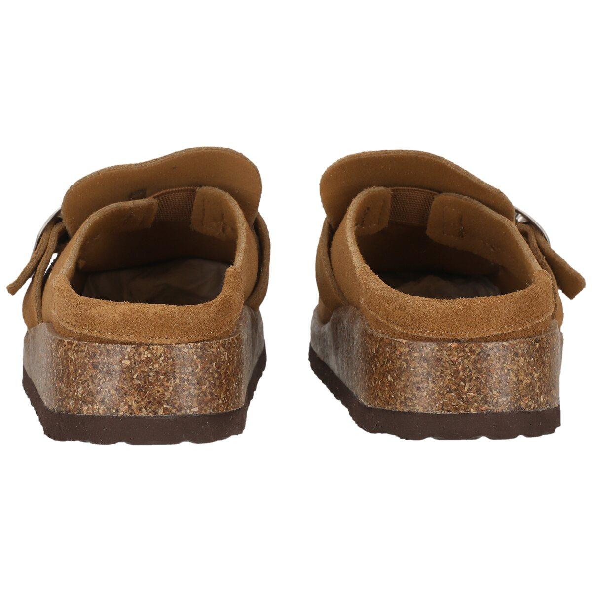 NOU Emilian Leather Kork Mokkasiner Dame Toffee