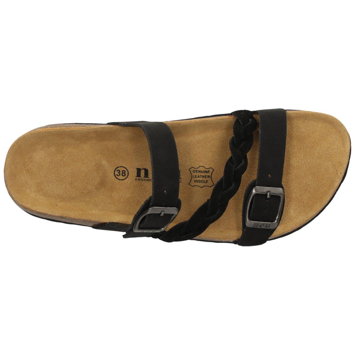 NOU Priego Korksandaler Dame Black