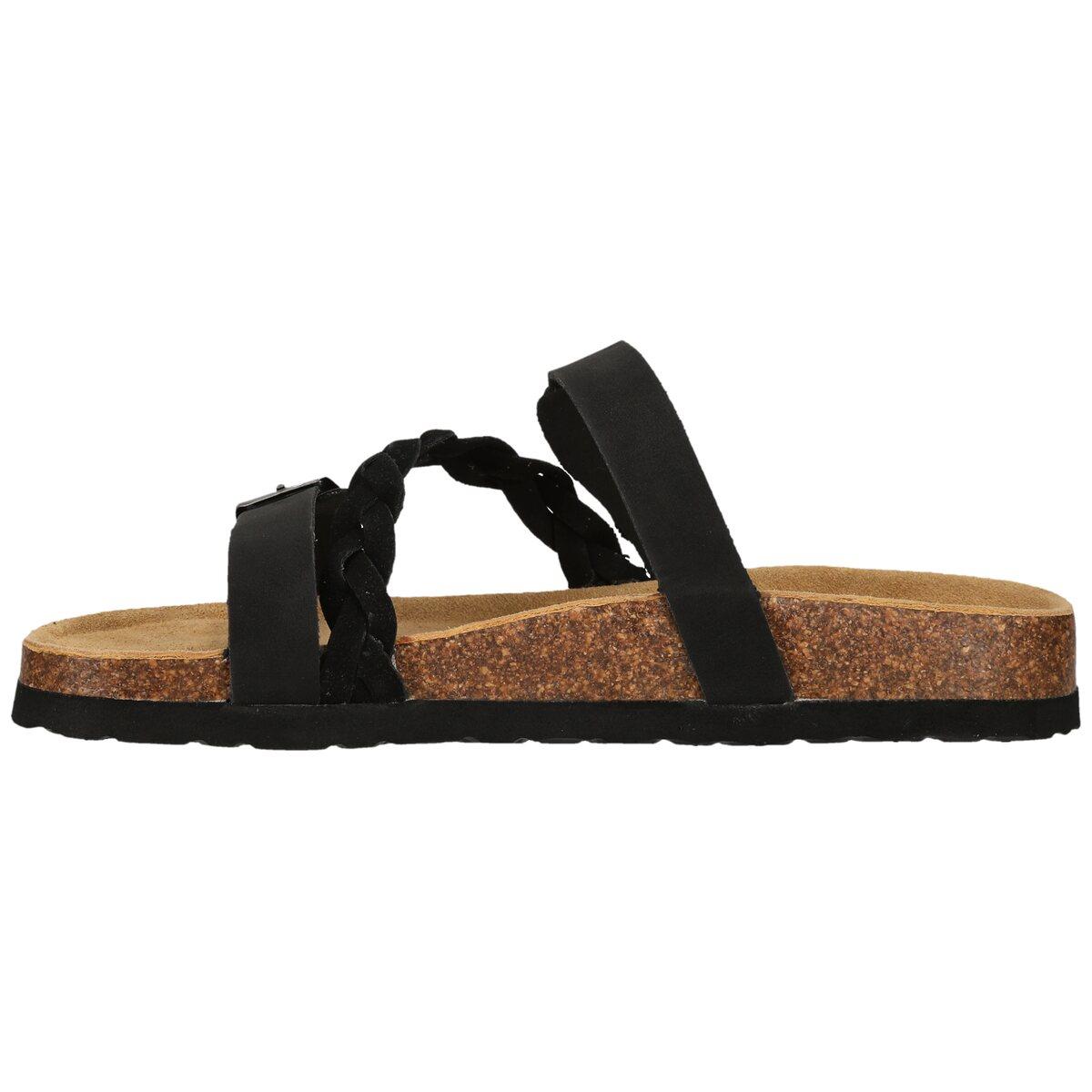 NOU Priego Korksandaler Dame Black