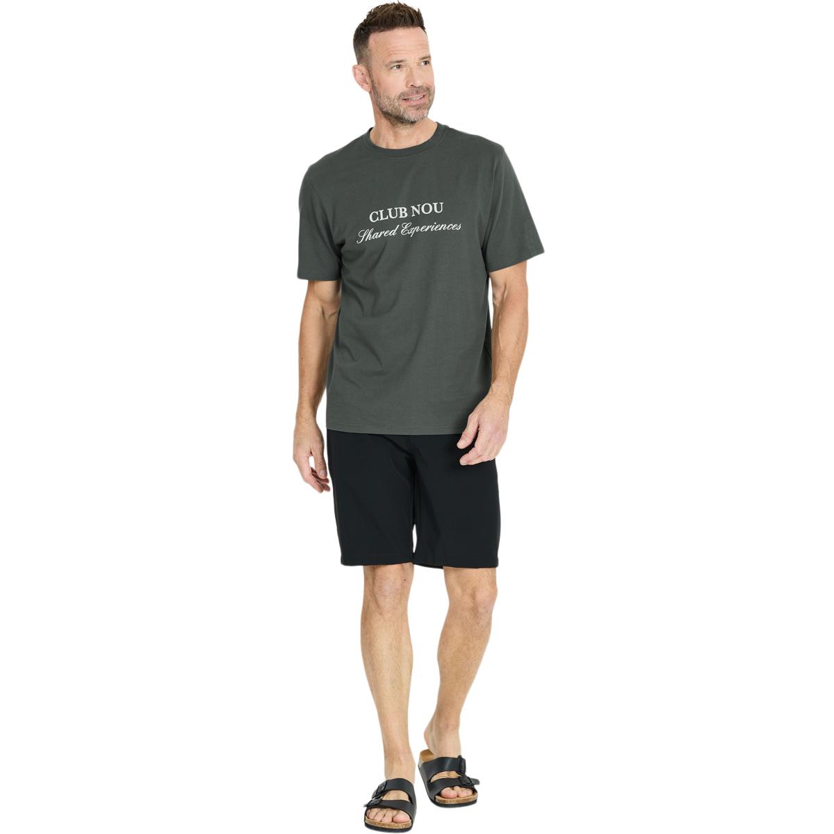 NOU Matmori Graphic T-shirt Herre Dark Emerald