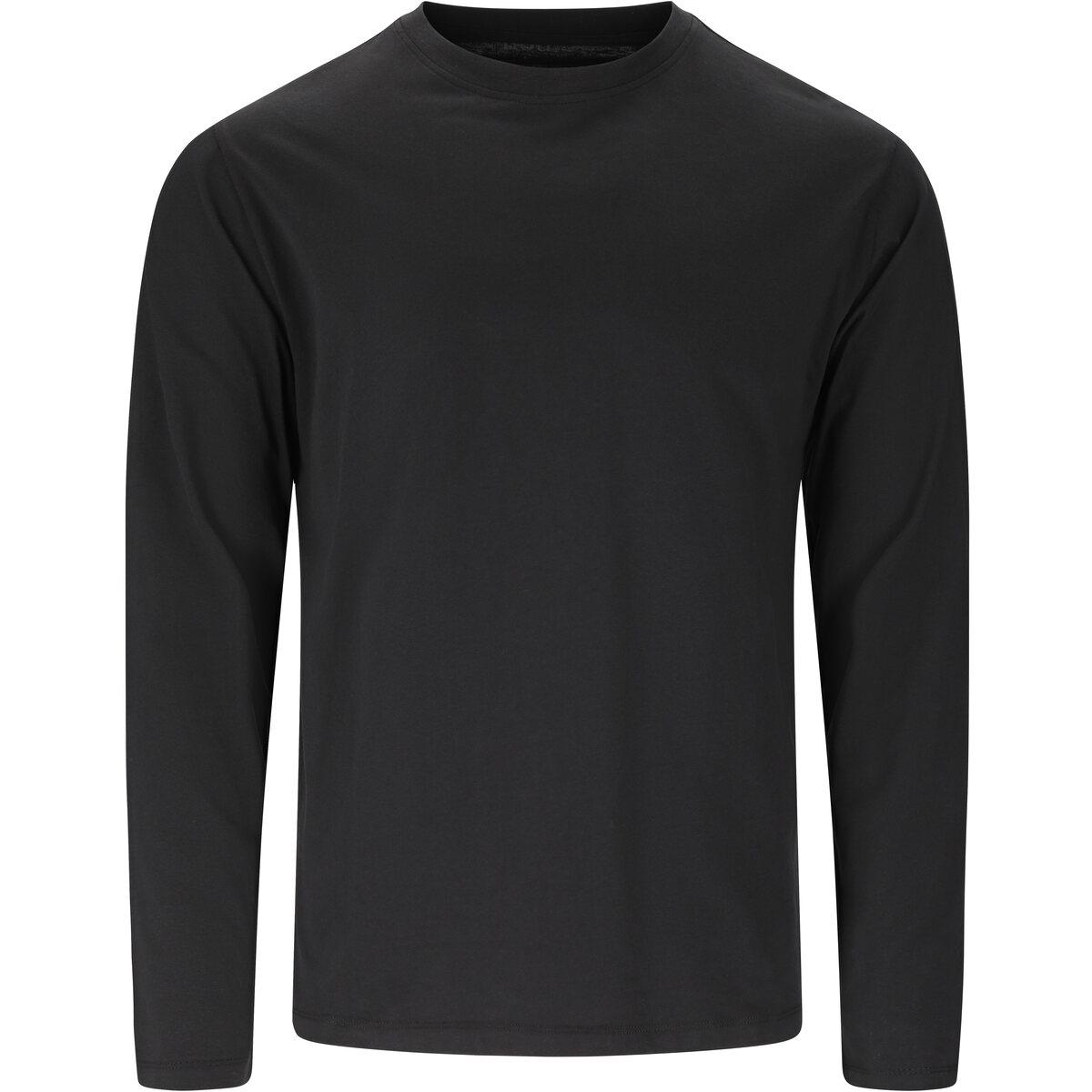 NOU Highmore Langærmet T-shirt Herre Black