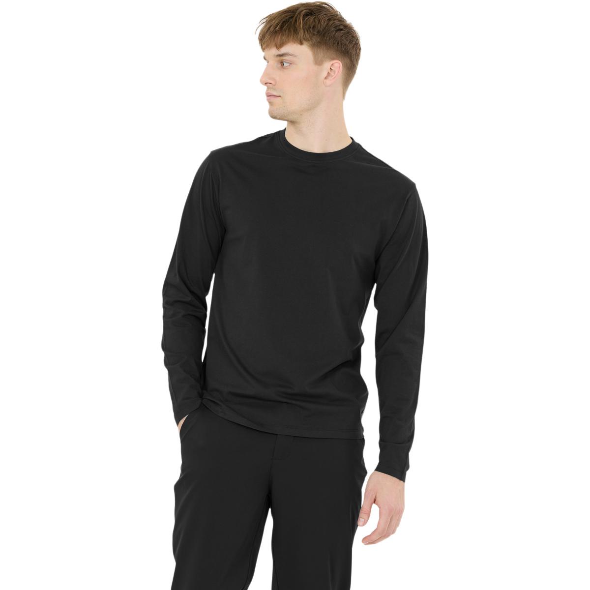 NOU Highmore Langærmet T-shirt Herre Black