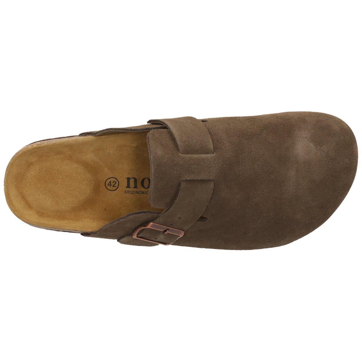 NOU Corwin Leather Kork Clogs Herre Caribou