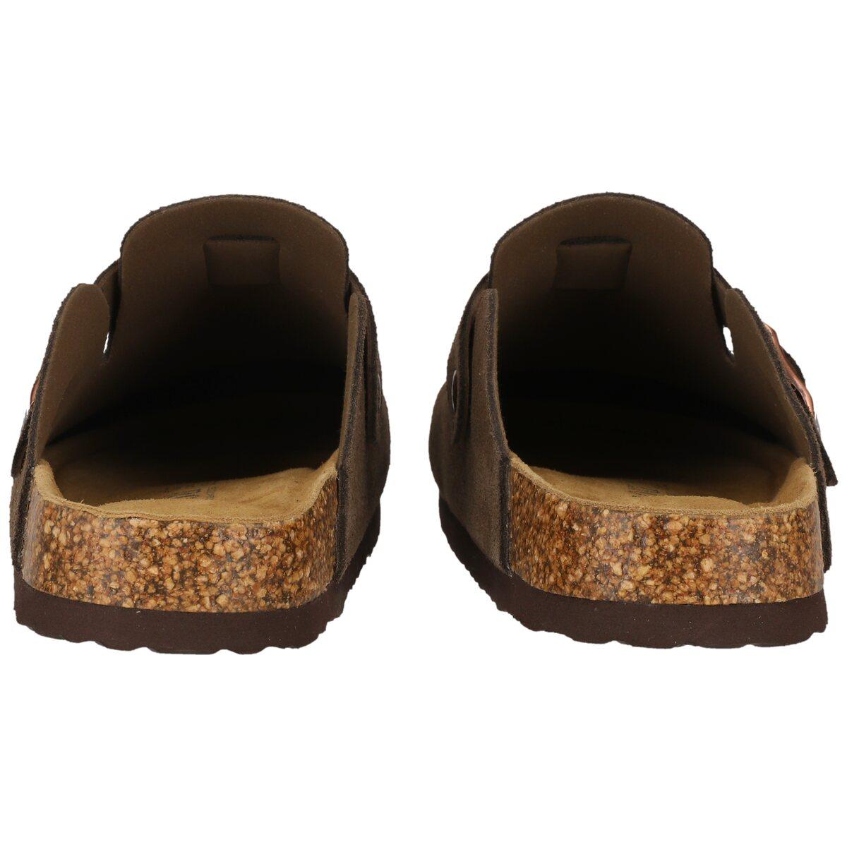 NOU Corwin Leather Kork Clogs Herre Caribou