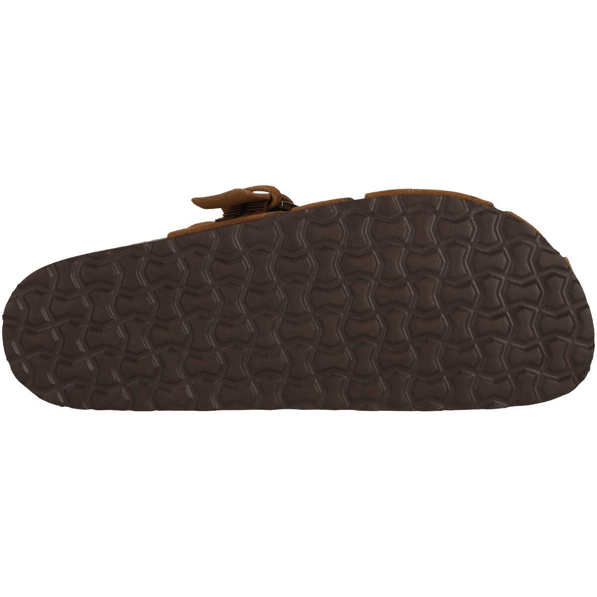NOU Greco Leather Korksandaler Herre Toffee