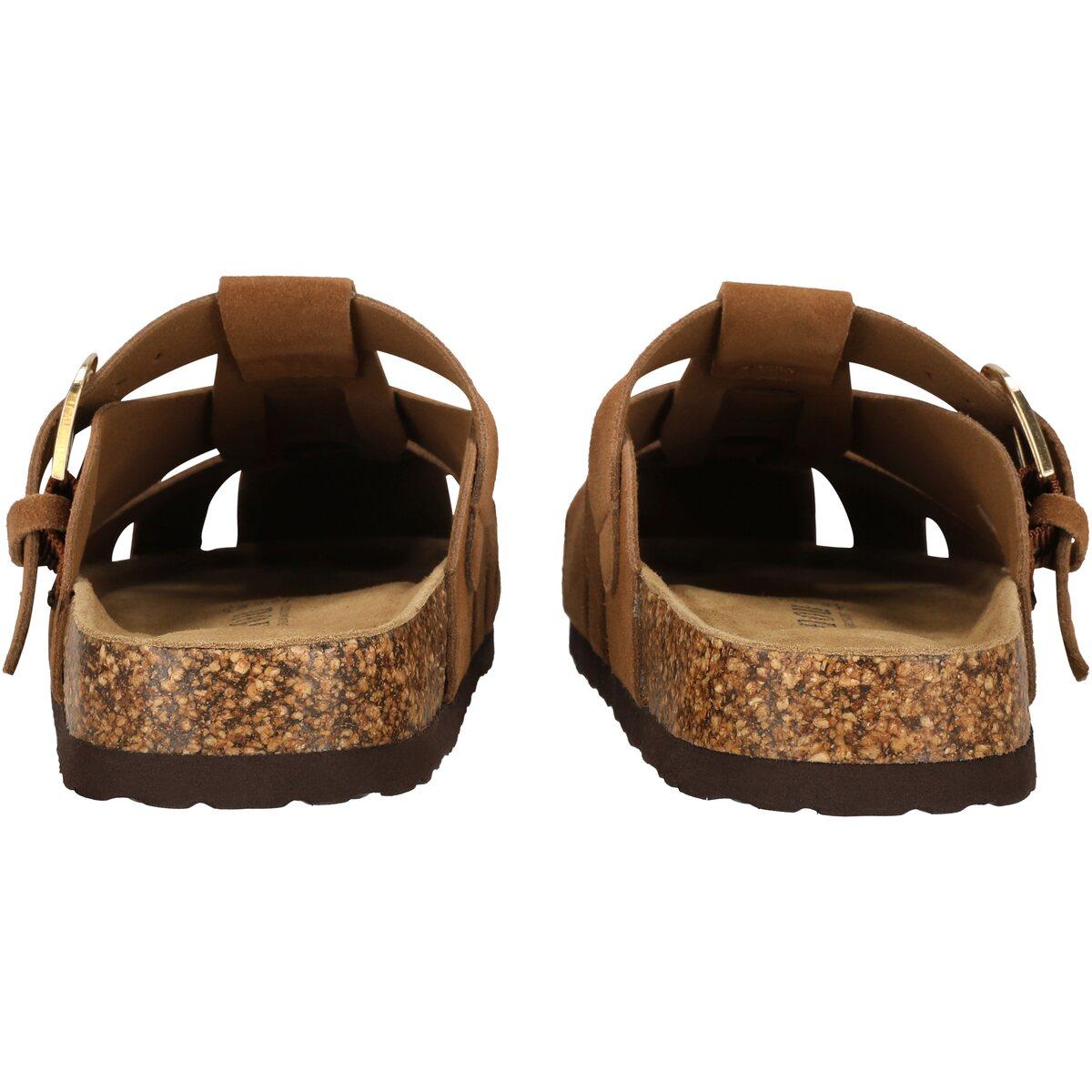 NOU Greco Leather Korksandaler Herre Toffee