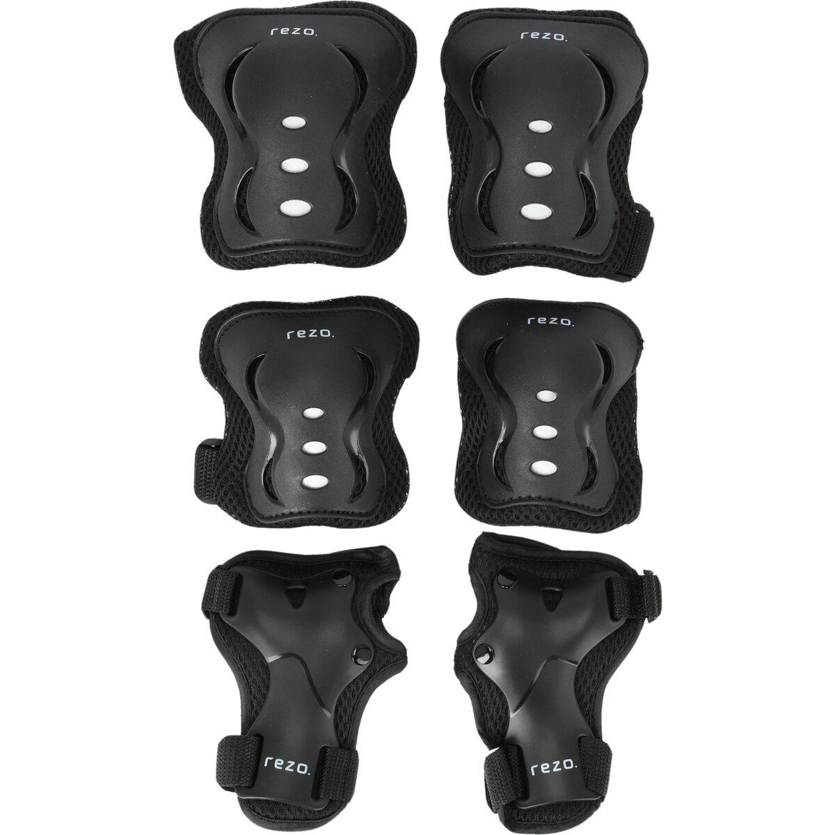 Rezo Daewon 3-Pack Beskyttelsesudstyr Børn Black