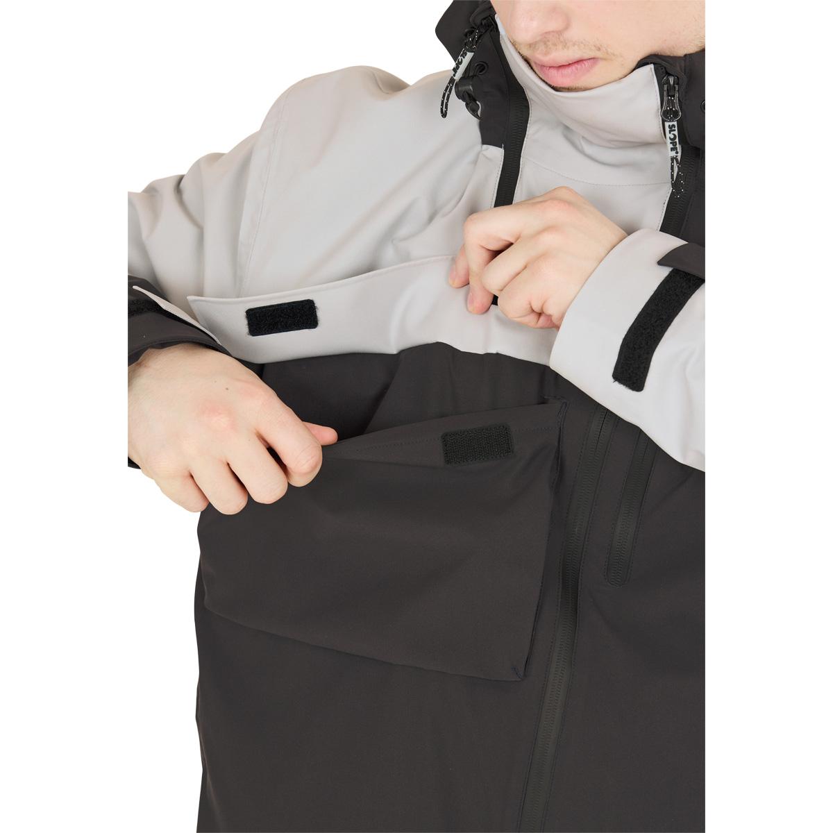 SLOPE Zuko Skijakke Herre pearl grey