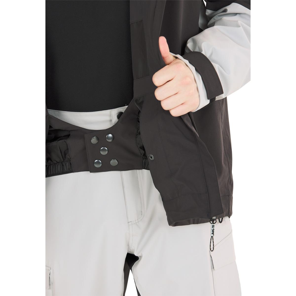 SLOPE Zuko Skijakke Herre pearl grey