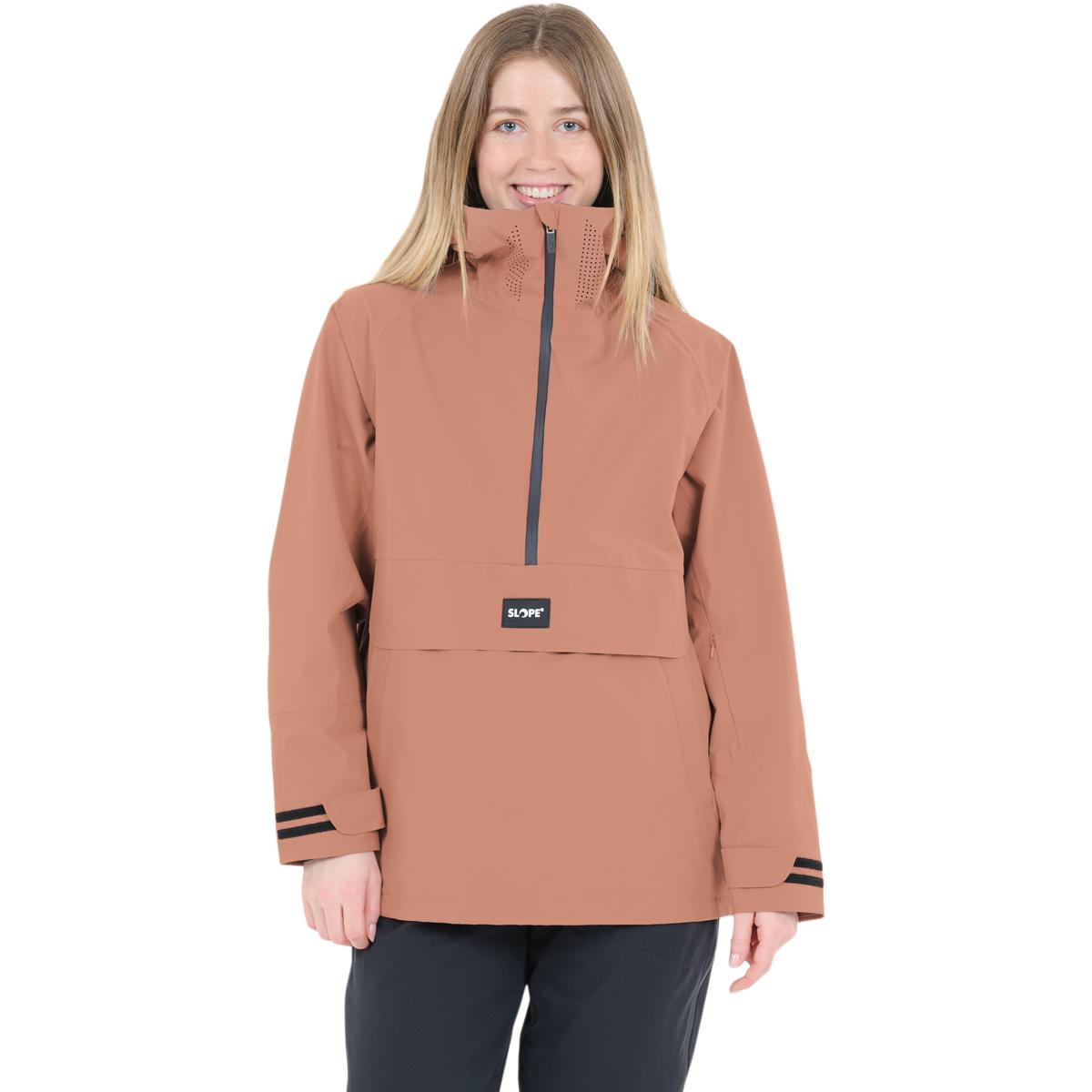 SLOPE Ruki Skianorakk Dame Cognac